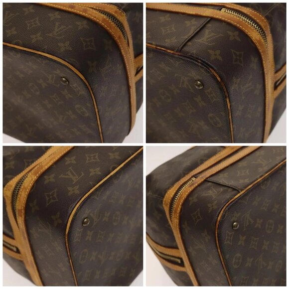 LOUIS VUITTON Monogram Sac Sports Boston Bag M41444 LV Auth 136767 - Picture 15 of 16